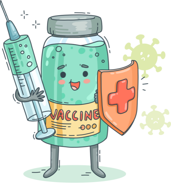 vaccin dessin mignon
