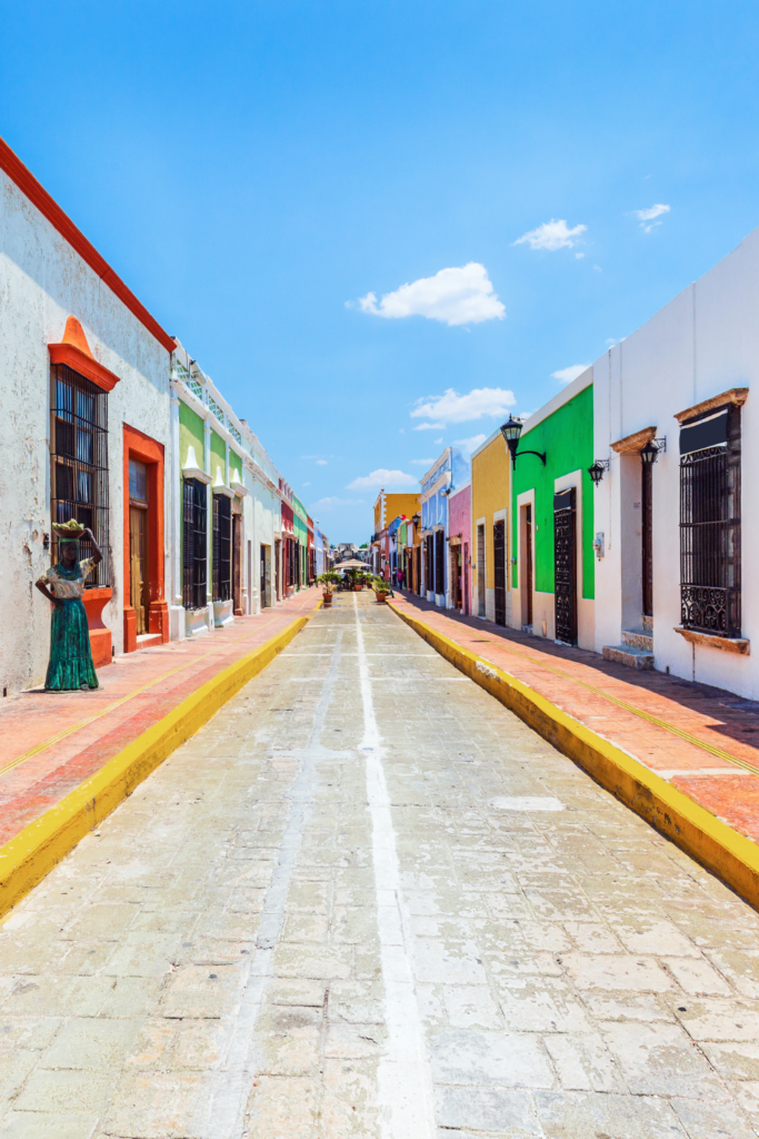campeche centre ville mexique yucatan